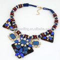 Temperamento vintage bohemio joyas collares étnicos con joya